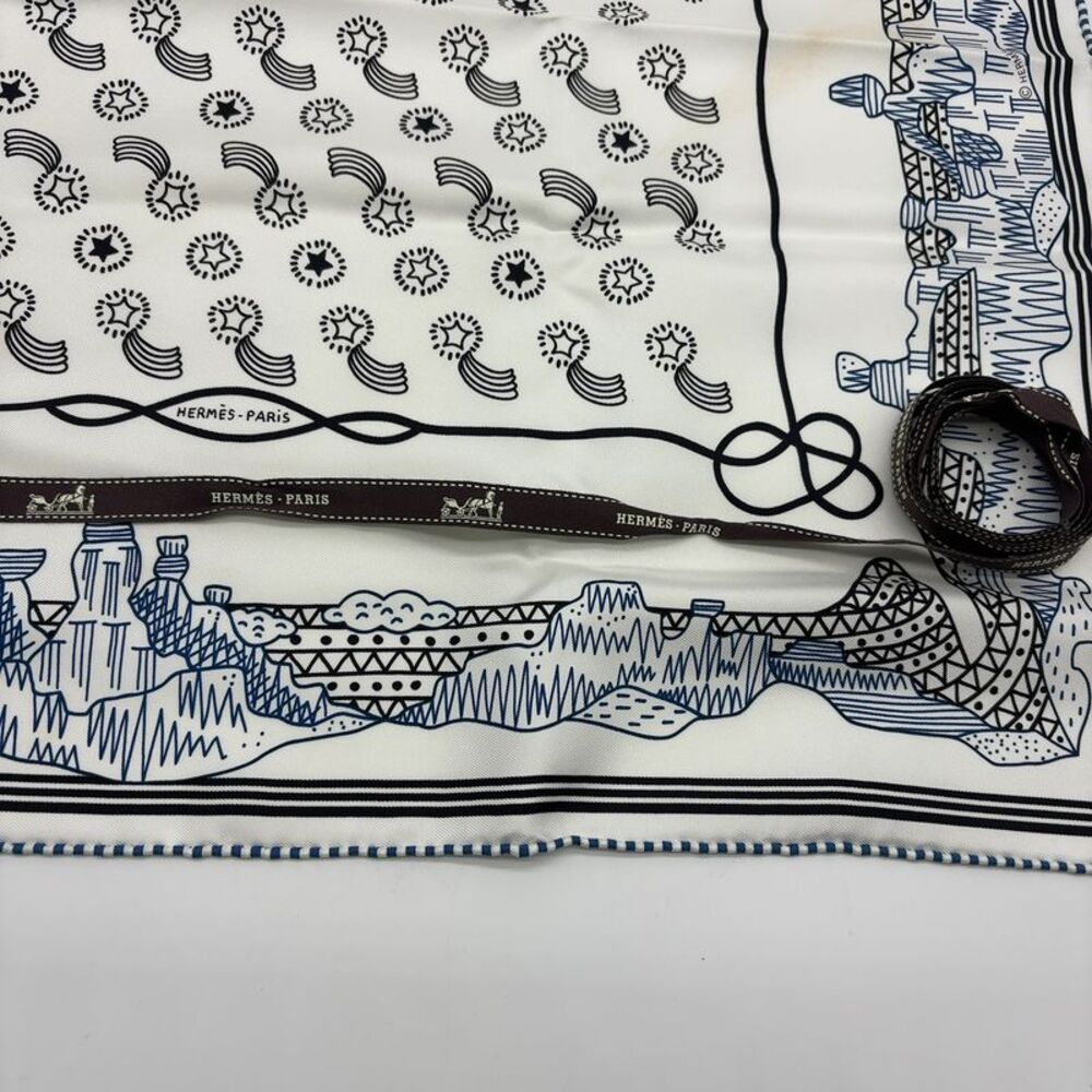 Hermes Silk Scarf - Picture 2 of 4